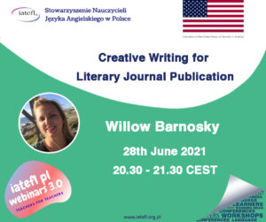 Creative Writing for Literary Journal Publication – a webinar by Willow Barnosky