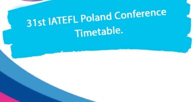 31st IATEFL Poland Conference Timetable.