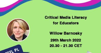 Critical Media Literacy for Educators – a webinar by Willow Barnosky